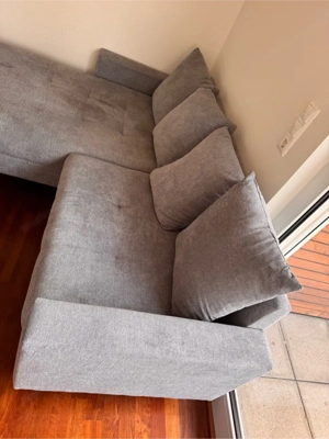Ecksofa grau Bild 3