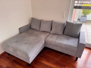 Ecksofa grau