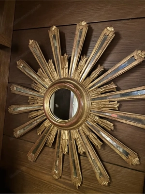 XXL Italienischer Vintage Sonnenspiegel 60er Jahre