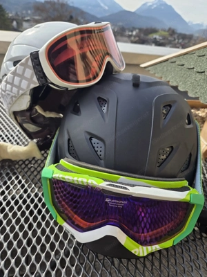 Schiausrüstung komplett Damen und Herren  Bild 3