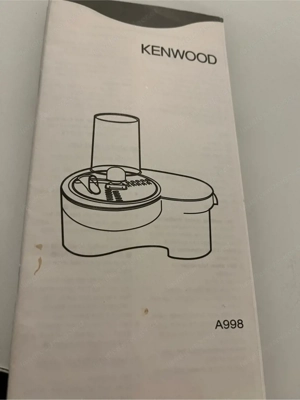 Kenwood Schnitzelaufsatz A998 Bild 3