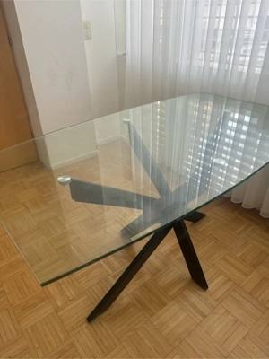 Esstisch Glas Bild 3