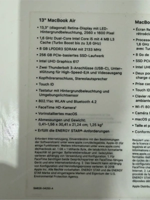 MacBook Air 13,3 Zoll 2019  Bild 5