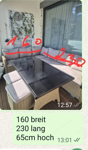 Garten Möbel Rattan 