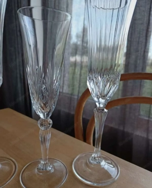 Sektgläser aus Kristallglas  Bild 3