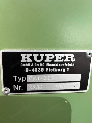 Furnierzusammensetzmaschine KUPER Bild 6