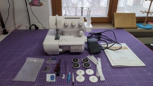 Baby Lock Cover Stitch BLCS2 inkl. Zubehör - Top Zustand