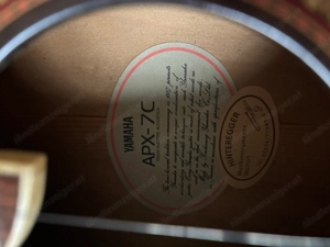 Yamaha APX-7A klassische Akustik-E-Gitarre für Einsteiger bis Fortgeschrittene zu verkaufen  Bild 9