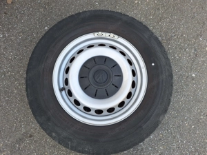 VW Crafter 2 Komplettreifen auf Original Stahlfelgen mit RDKS Bild 3