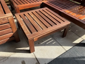 IKEA ÄPPLARÖ Gartenlounge - Komplettset mit Truhe & Kissen Bild 4