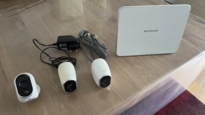 Arlo Netgear Überwachunglscamera mit Basisstation