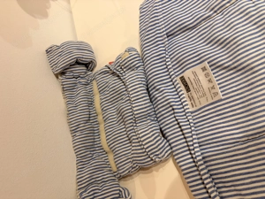 Stokke Sitzpolster blau weiss Bild 2