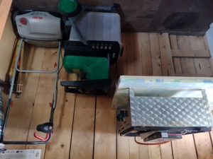 Gasgrill, Vertikultierer, Häcksler