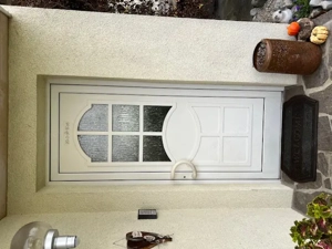 GRATIS - Gebrauchte Haustüre, Stahl-Kunststoff 