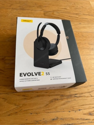 Wireless Headset USB C Bluetooth Kopfhörer Jabra Evolve 2 55 Bild 3
