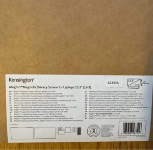 NEU Kensington MagPro Magnetic Privacy Screen for Laptops 13.3" (16:9) Bild 4