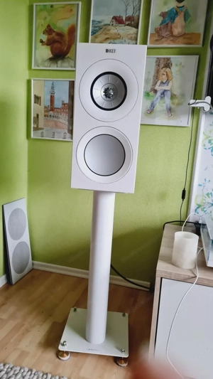 KEF R3 Kompaktlautsprecher weiß