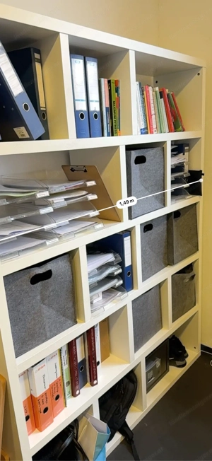 Regal (weiß, großes Würfelregal) Bild 3