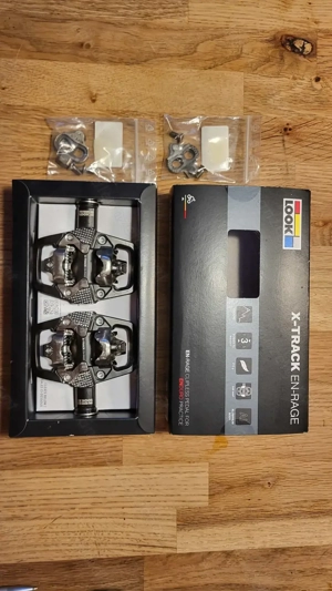 Klickpedale Look X-Track (Enduro) mit Cleats Bild 2