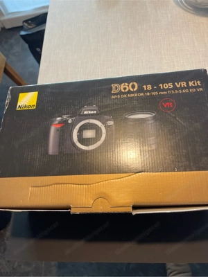Nikon D60   18 105mm VR Objektiv (Kit)   guter Zustand Bild 3