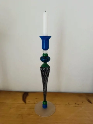 Kerzenständer aus Glas Bild 2