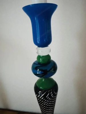 Kerzenständer aus Glas Bild 4