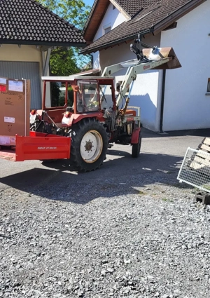 Lindner 520S Bauernfreund mit Hydrlaulischem Frontlader  Bild 5