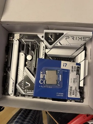 Asus Motherboard Z790-a WiFi & Intel Core i7-14700K Bild 2