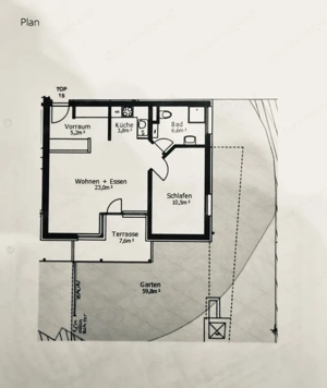 2-Zimmer Gartenwohnung zu Vermieten  Bild 2