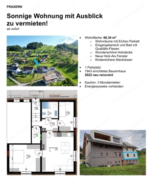 Sonnige 3-Zimmer Wohnung über den Wolken Bild 2