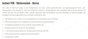 Kletterschuhe VSR Instinct Größe 39 Bild 3