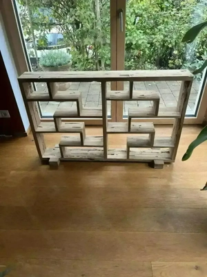 Teakholz Regal  Bild 5
