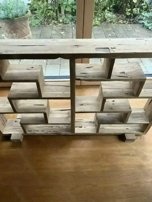 Teakholz Regal  Bild 4