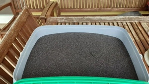 30 kg Sandstrahl Granulat mit Düsen Sprühgerät um 20. - Euro   zu verkaufen Bild 2