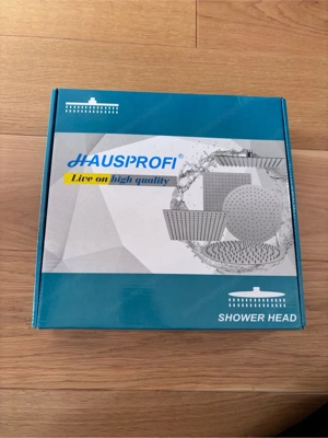 Duschkopf Regendusche 30cm mattschwarz neu Bild 2