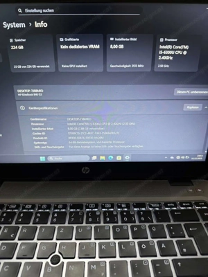  HP EliteBook 840 G3 - Intel Core i5 - 8GB RAM - 250GB SSD - WIndows 11 pro ! Bild 2