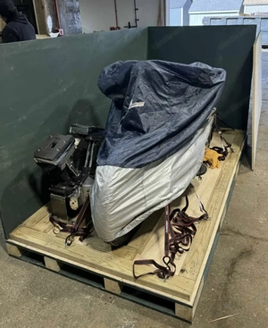 Verkaufe solide Transportkiste für großes Motorrad!! Bild 2