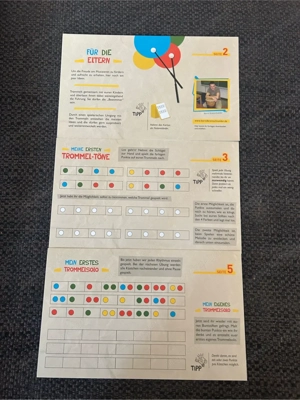 Rohema Percussion: Holztambourin 4er Set Color Bild 4