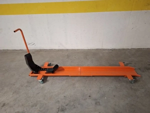 Motorrad Rangierschiene mit Wippe
