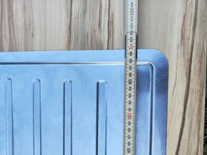 Spülbecken Abwasch Waschbecken aus Edelstahl 100 x 50 cm Bild 4