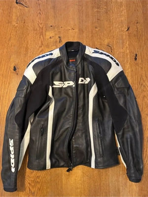 Leder Motorrad Jacke und Hose Bild 4