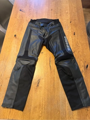 Leder Motorrad Jacke und Hose Bild 2