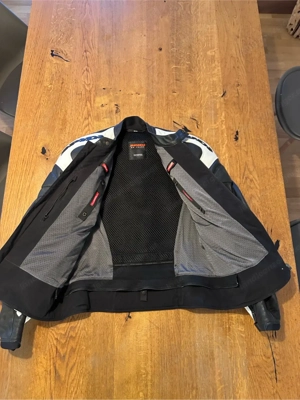 Leder Motorrad Jacke und Hose Bild 3