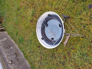 Griller, Holzkohle, Fußball Design  Bild 2