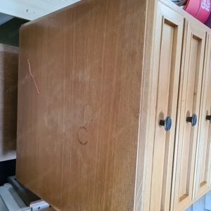 Vollholzkästchen mit vier Schubladen zu verschenken Bild 2