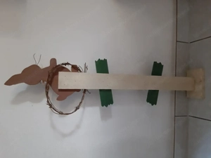 Osterhase zum Aufstellen, behinderter Hase Bild 3