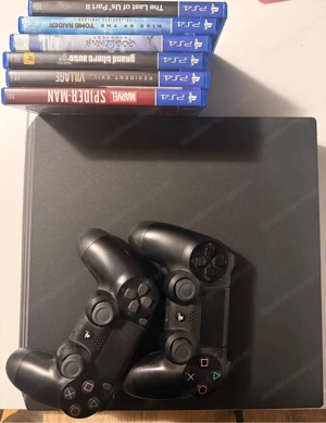 PlayStation 4 Pro Bundle    2 Controller + 6 Top-Games