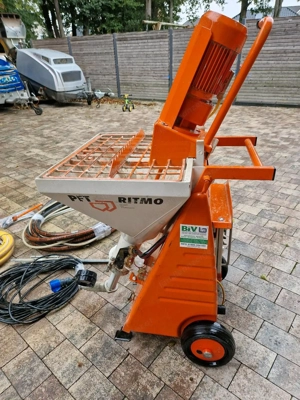 PFT Ritmo M putzmaschine Verputzmaschine putzmeister g5 230 mp25 Bild 9