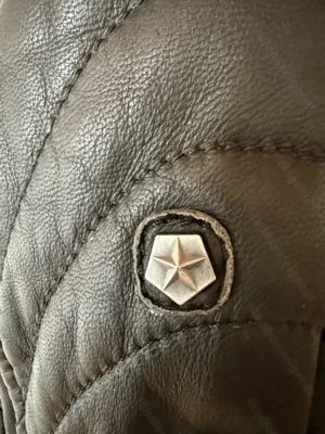 Bikerjacke echt Leder Bild 4
