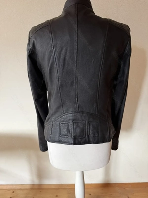 Bikerjacke echt Leder Bild 2